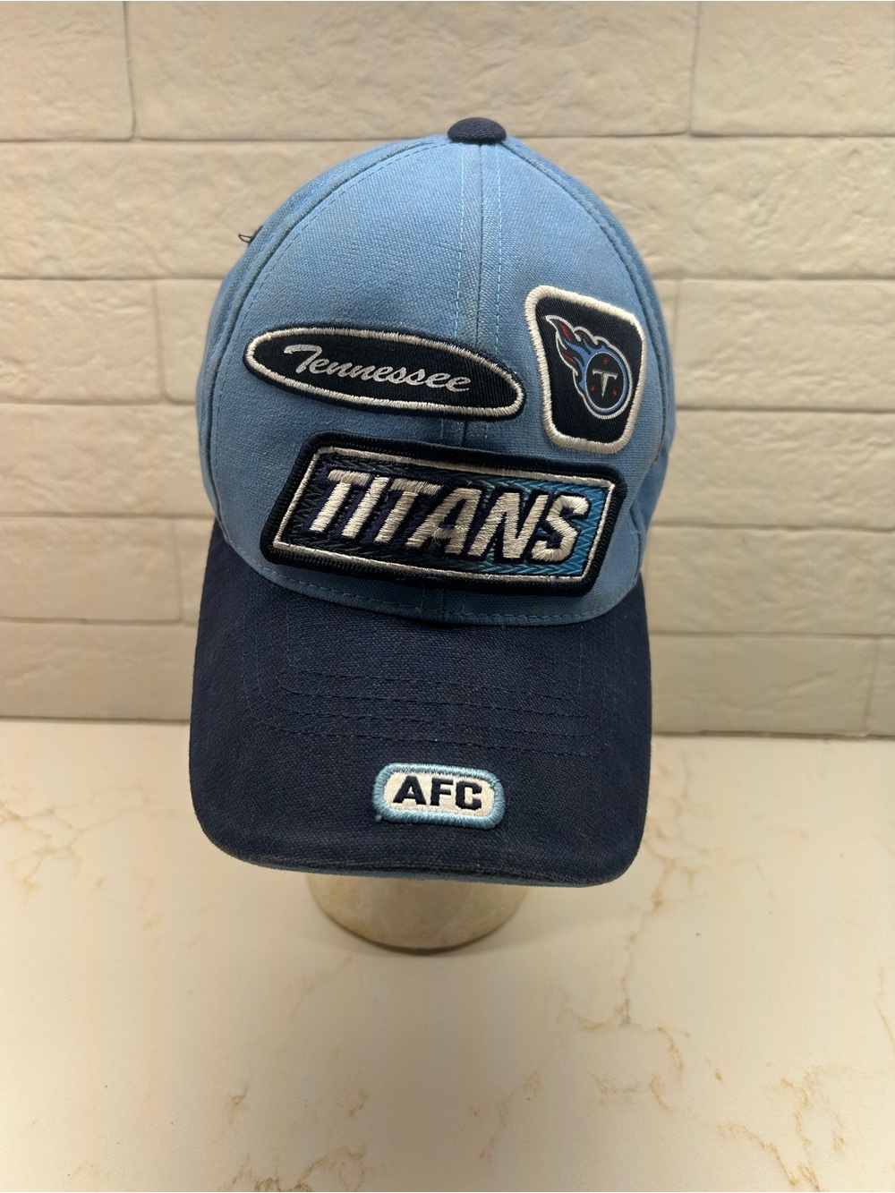 Vintage Tennessee Titans Puma Pro Line Authentic Strapback Hat Cap One Size